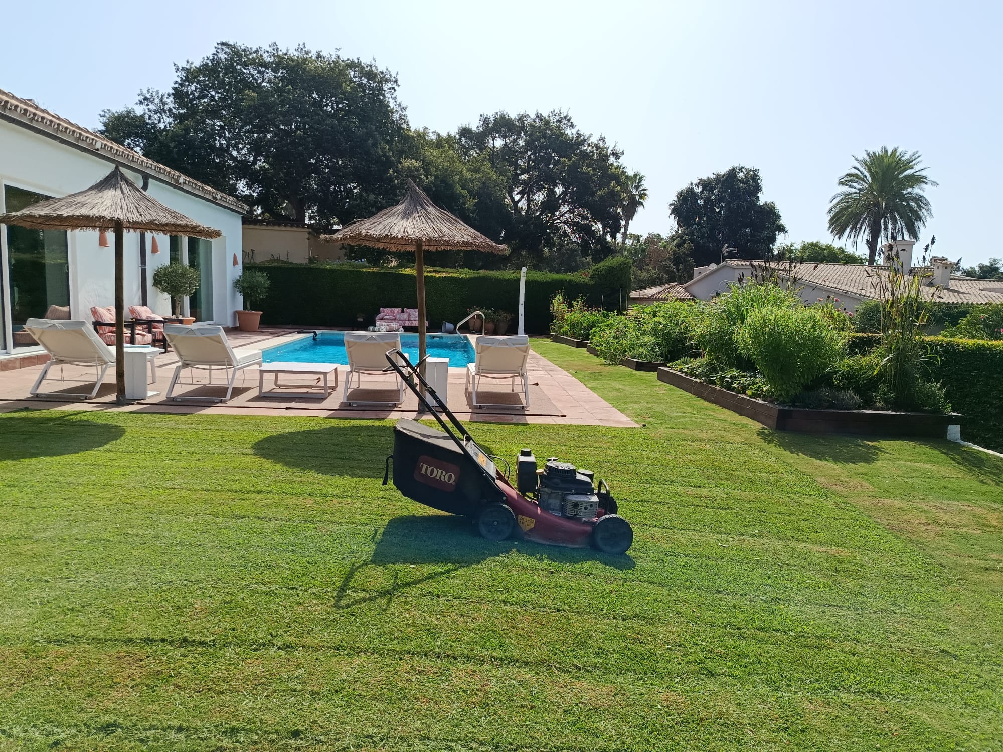 Mantenimiento, jardinería y piscinas